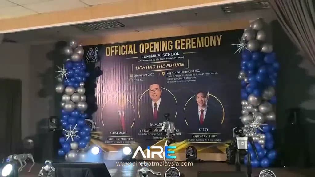 Unitree G1 performing at an opening ceremony
