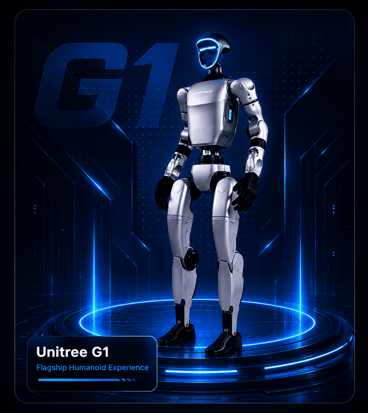 Unitree G1 humanoid robot rental Malaysia